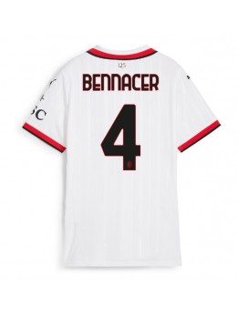 AC Milan Ismael Bennacer #4 Zenski Gostujuci Dres 2024-25 Kratak Rukavima